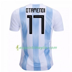 Divisa di Calcio Argentina Otamendi 17 Prima Mondiali 2018